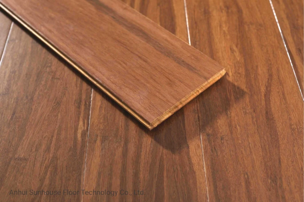 Unilin Click Smooth Carbonized Solid Strand Woven Bamboo Flooring