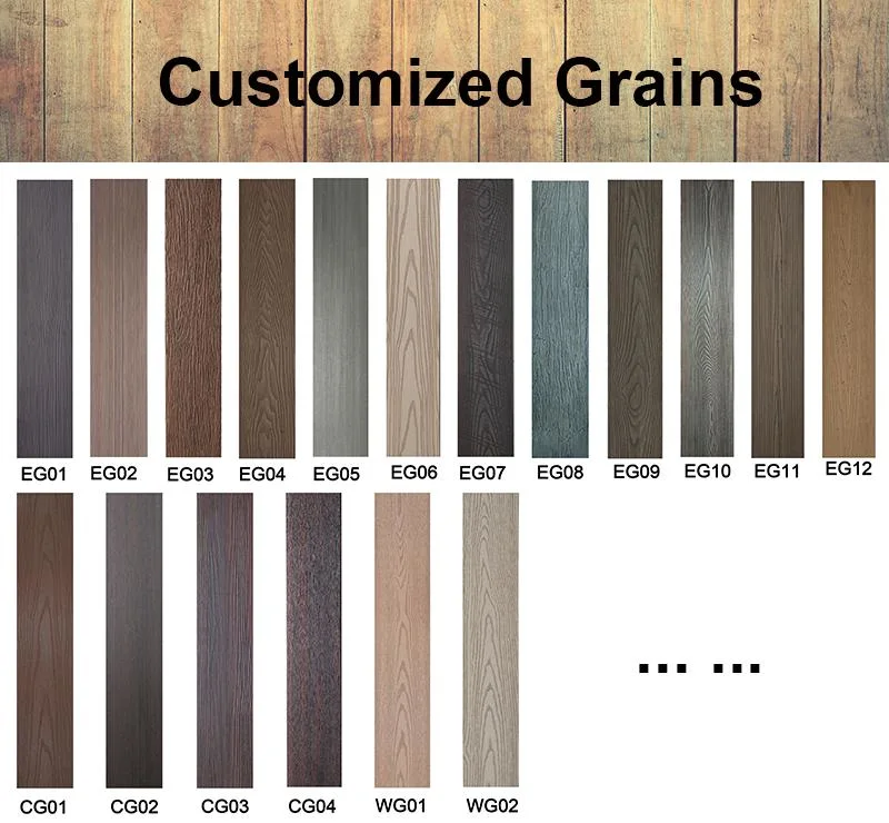 Anti-Termite Co-Extrusion Exterior Wood Plastic Composite Wall Cladding Panels for Decoration