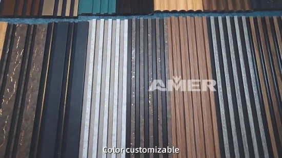 Rongke OEM изготовленные на заказ гофрированные композитные коэкструзионные панели из древесного угля в Китае, настенные панели, наружные панели