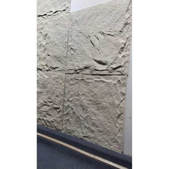 Панель из искусственного полиуретанового камня Искусственная стена PU Культурный камень для украшения гостиной КТВ Камень PU Стеновая панель из искусственного камня