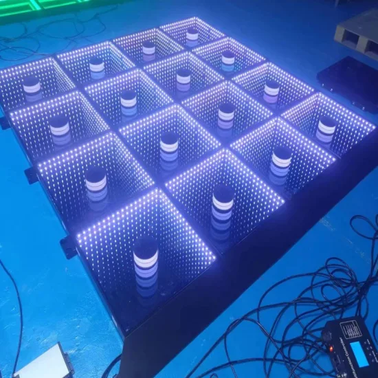 RGB 3в1 20*20FT 3D Проводное зеркало Abyss LED Танцпол